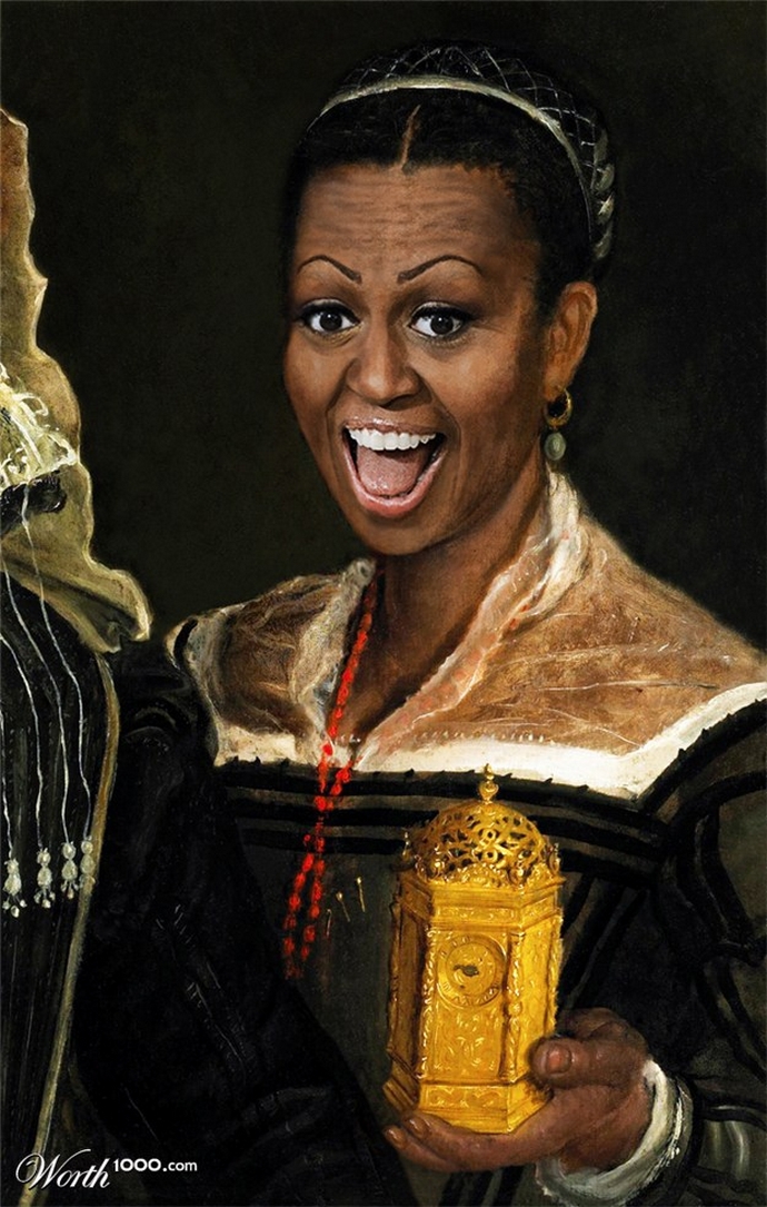 Michelle-Obama-classic-paintings-fashion-design-weeks