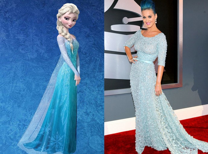 Celebrity-with-Princess-Style-Katy-Perry-Fashion-Design-Weeks