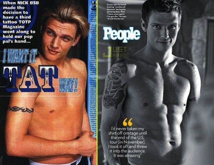 Shirtless-Celebrities-From-The-90s-Nick-Carter