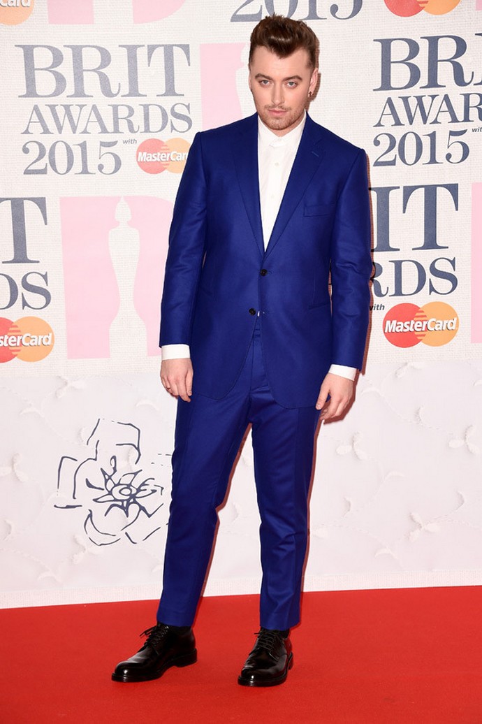 Fashion-Design-Weeks-Brit-Awards-2015-Red-Carpet-Sam-Smith