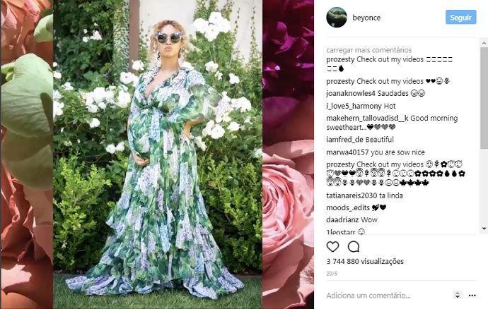 Celebrity Style - Be Inspired By Beyoncé's Flower Theme ➤ To see more news about fashion visit us at www.fashiondesignweeks.com #fashiontrends #fashiontips #celebritystyle #elisabethmoments #fashiondesigners @fashiondesignweeks @elisabethmoments