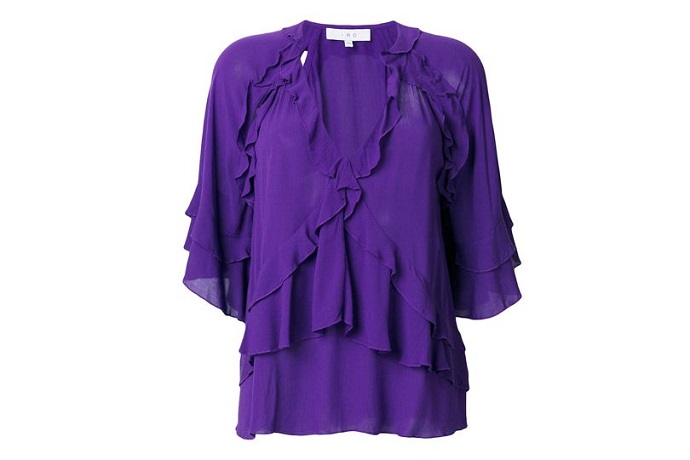 Seven Blouses That Honour Prince's Pantone Color Love Symbol #2 ➤ To see more news about fashion visit us at www.fashiondesignweeks.com #fashiontrends #fashiontips #celebritystyle #elisabethmoments #fashiondesigners @fashiondesignweeks @elisabethmoments