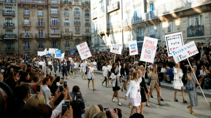 Karl Lagerfeld's Protest Spring/Summer Collection 2015